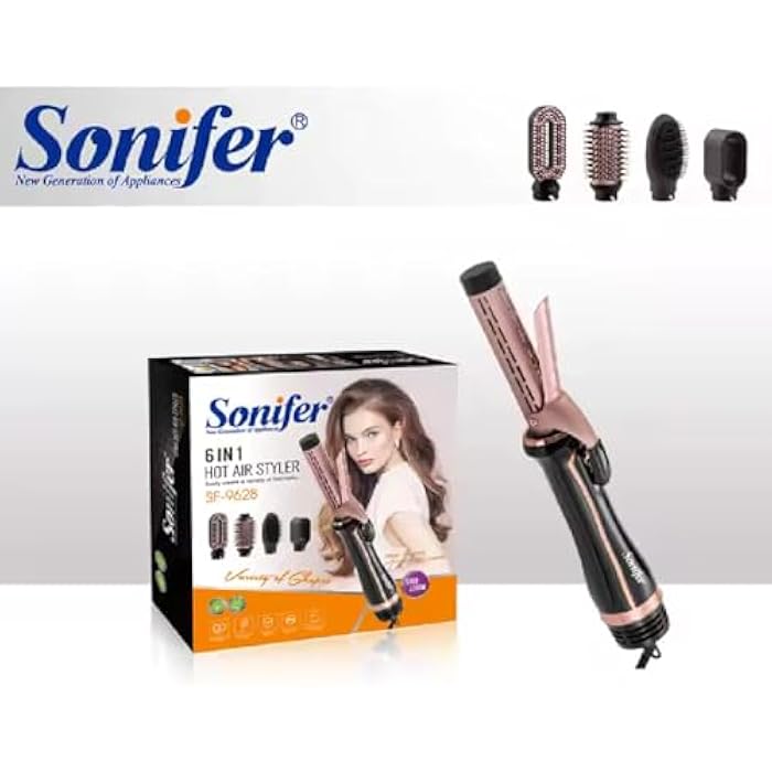 Sonifer SF-9628 Multifunction Hot Air Styler - Image 4